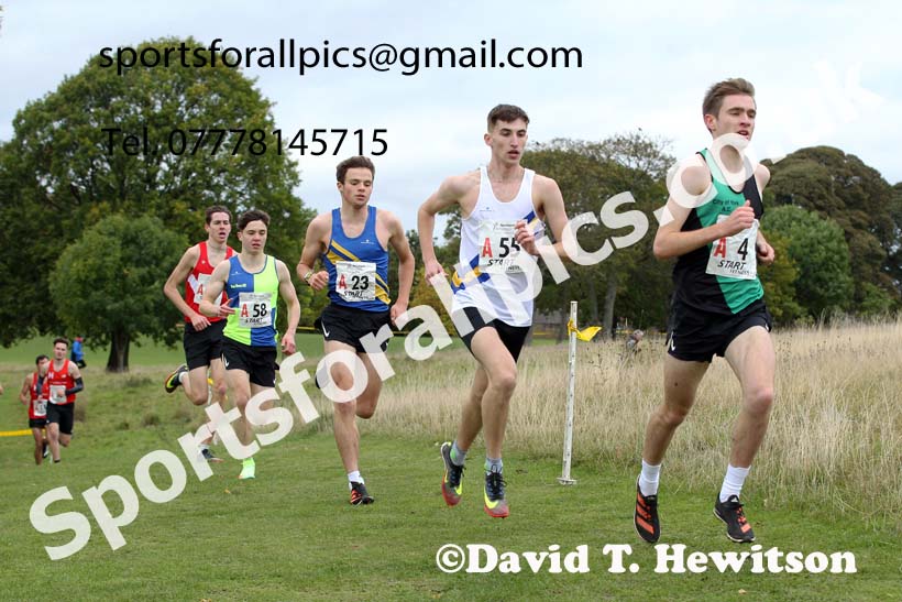 Senior mens Northern Cross Country Relays, Graves Park, Sheffield. Photo: David T. Hewitson/Sports for All Pics